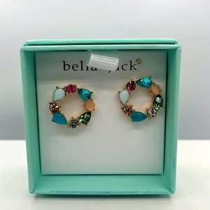 Bella Jack Designer CZ earrings